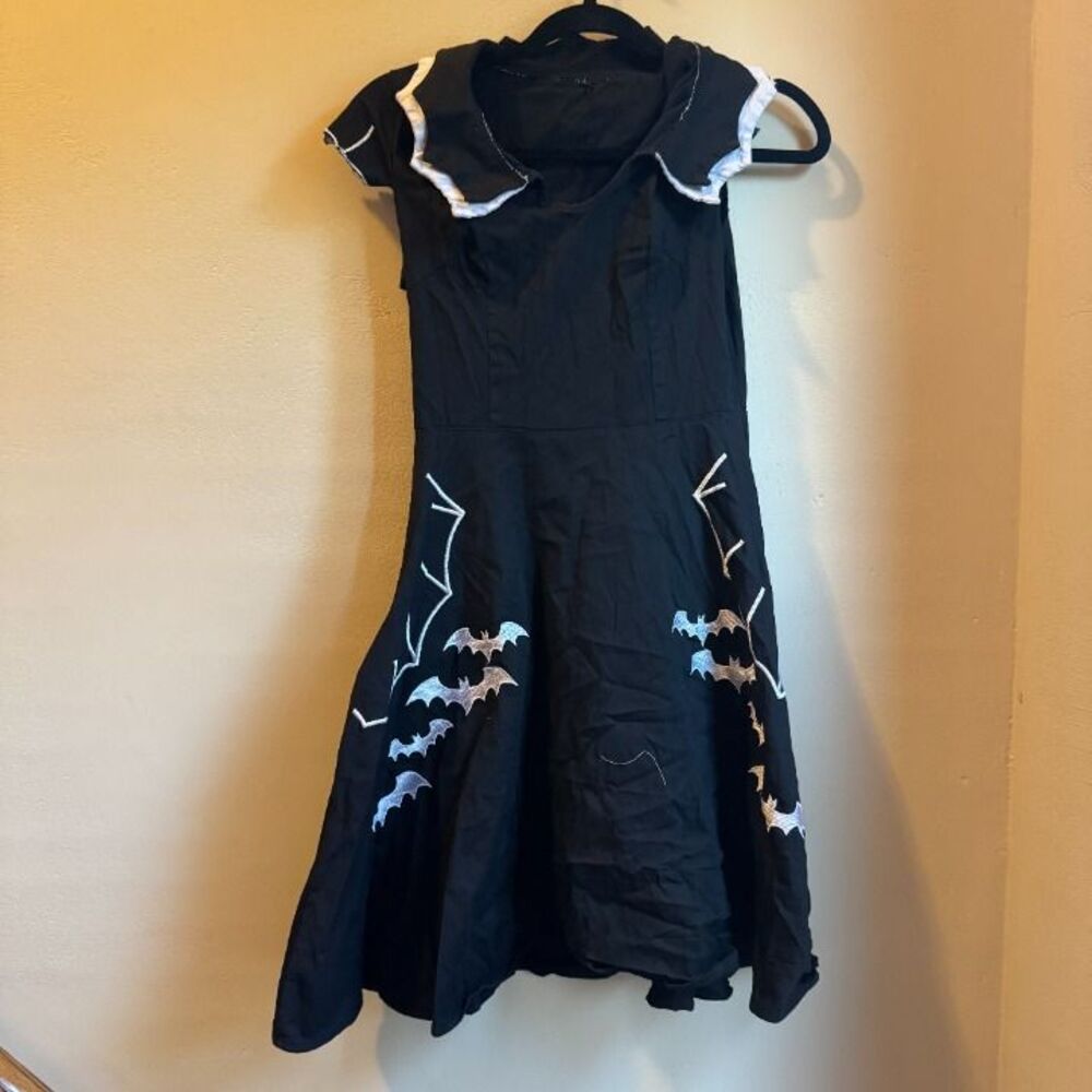 Retro Bat Pin-Up Dress